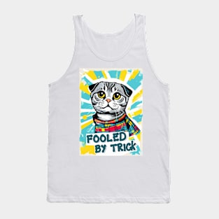 Fooled by trick cute cat Tank Top